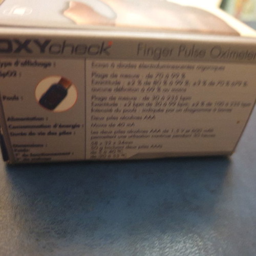 Oxymeter OXYcheck new