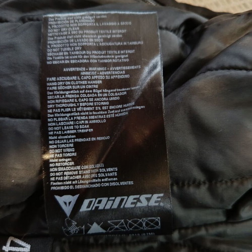 Dainese women's motorcycle jacket size 40 like new