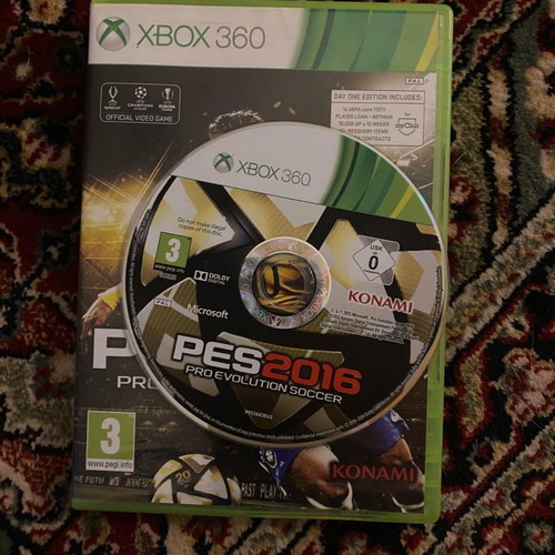 PES 2016 Xbox 360 μεταχειρισμένο με τον Neymar, άριστη κατάσταση