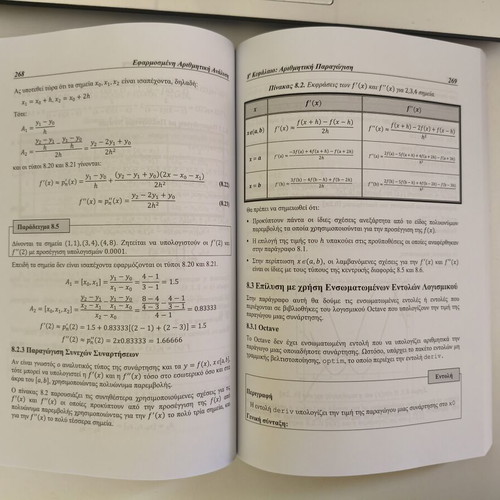 Applied Numerical Analysis book like new, Greek