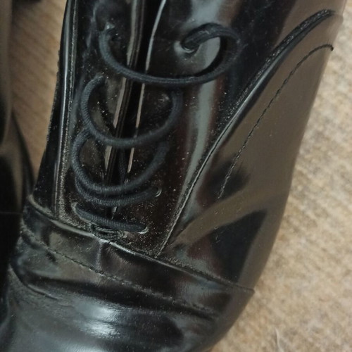Cesare Paciotti men's shoes used, black, size 42, dress shoes