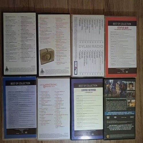 Music CDs used, pack with Greek and foreign music
