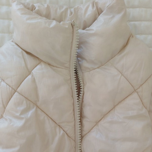 Zara sleeveless jacket for 6 years old, like new, beige, size 116 cm