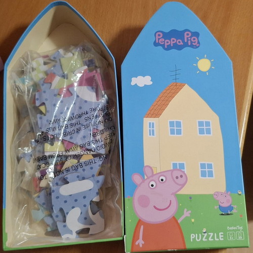 BRT Peppa Pig House Deco Puzzle 39 pieces like new