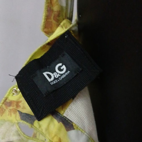 Summer Dress D&C like new, yellow and gold floral