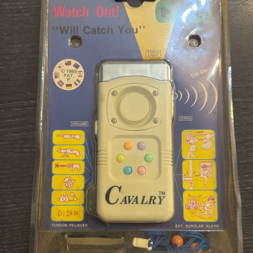 Portable vintage alarm system new