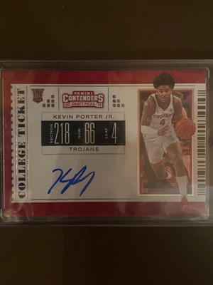 2019 Panini Contenders Draft Picks #66 Kevin Porter Jr. AUTO new
