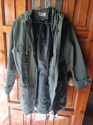 Blu Deise Khaki Parka Jacket like new