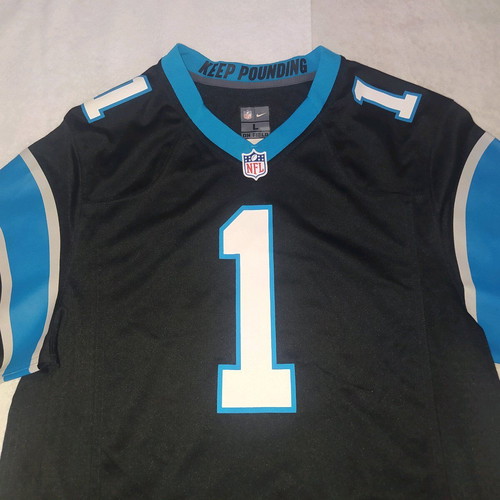 Nike On Field NFL Jersey Cam Newton Carolina Panthers Size L Like New