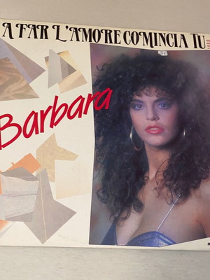 Italo Disco A Far L'Amore Comincia Tu Barbara Greek maxi single pop