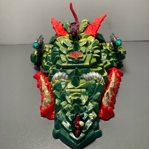 Mighty Max Storms Dragon Island used collectible set with original box