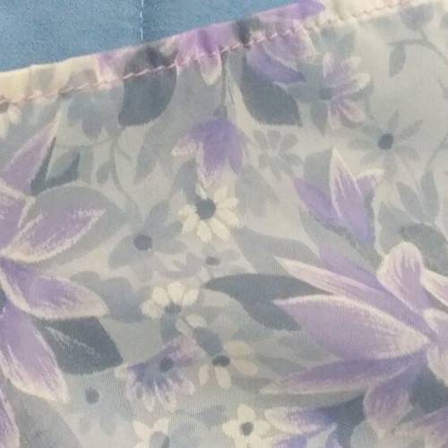 Vintage scarf new, nylon 77×90 cm