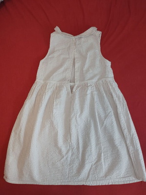 H&M Cotton Dress Like New, Size 9-10, 140cm, White
