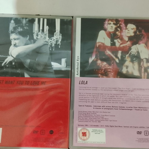 Rainer Werner Fassbinder Volume I 4 DVD set used with English subtitles
