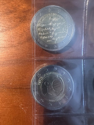 2 Euro commemorative coins Austria set of 5 like new