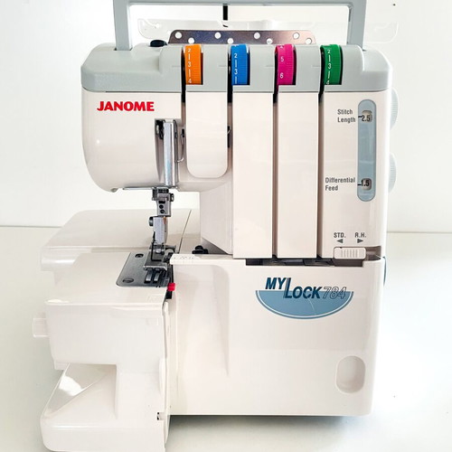 Janome MyLock 784 Overlock Sewing Machine like new