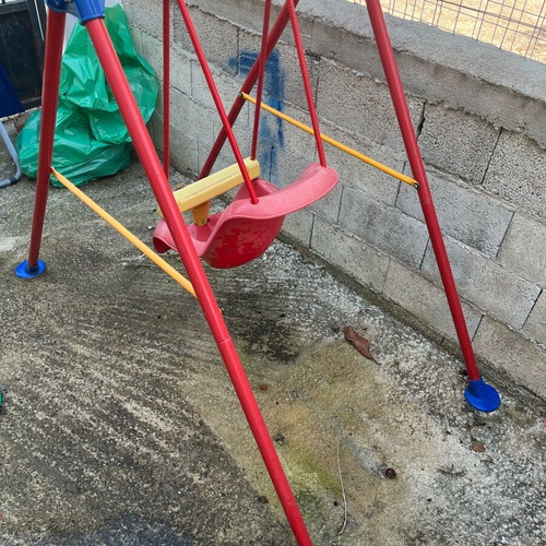 Children's swing used, height 1.30m