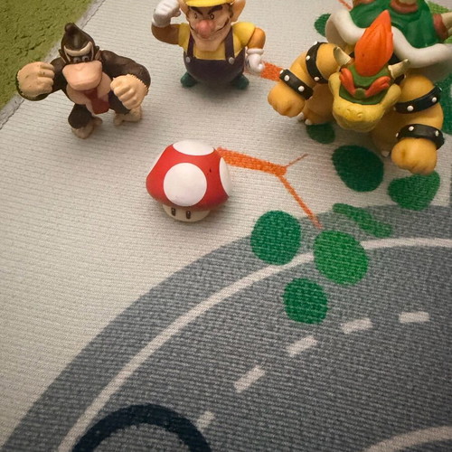 Super Mario figures new, retro toys