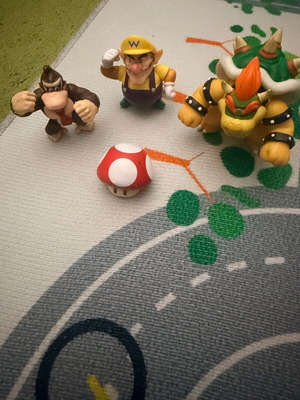 Super Mario figures new, retro toys