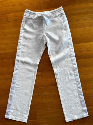 Iceberg white linen pants like new, size M