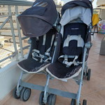 Maclaren double twin stroller
