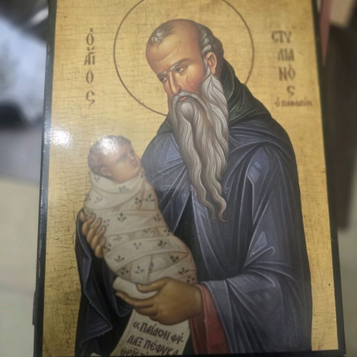 Wooden icons used