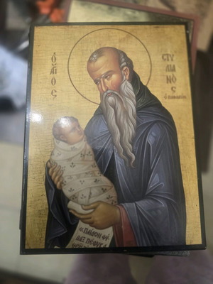 Wooden icons used