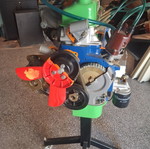 Electronic car engine simulation educational material