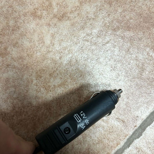 Black & Decker AV2 autovac 12V car vacuum cleaner used with case and nozzles