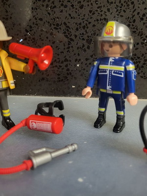 Playmobil Duo Pack Firefighters like new with many accessories