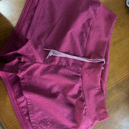 Adidas shorts red like new, size S