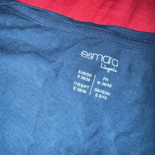 Esmara nightdress size S, like new, blue