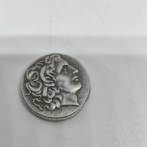 Silver Lysimachus Tetradrachm like new, ancient replica coin
