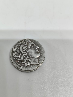 Silver Lysimachus Tetradrachm like new, ancient replica coin
