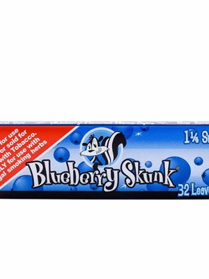 Skunk 1, 1/4 Blueberry rolling paper new