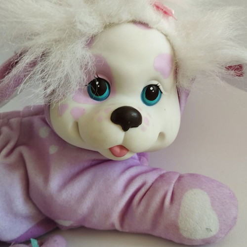 Vintage Puppy Surprise dog with one puppy used