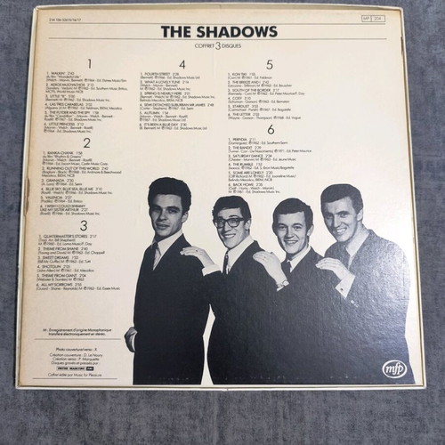 The Shadows Compilation vinyl used, French edition