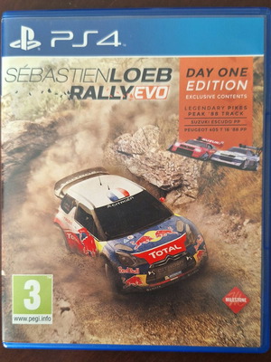 Sebastien Loeb Rally Evo PS4 like new