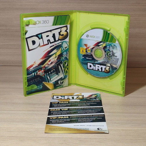 Dirt 3 Xbox 360 used, complete English version