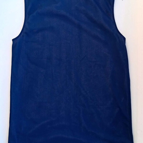Macron sleeveless sports jersey used, blue, sizes XL XXL
