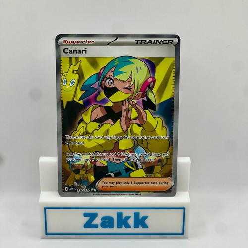 Pokémon TCG Canari 257/217 Ascended Heroes Full Art Trainer like new
