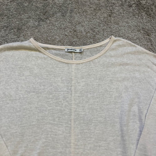 Beige Stradivarius blouse size S like new with lace detail