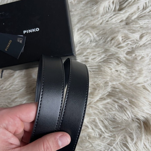 Pinko belt black new, 100cm length