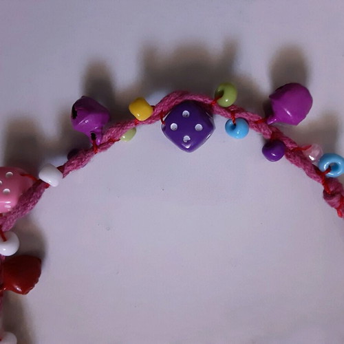 Bracelet with bells like new, ideal for the foot