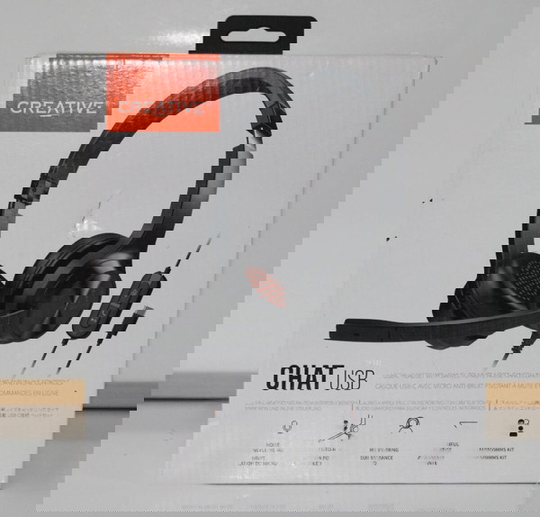 Слушалки Creative Headset Chat USB