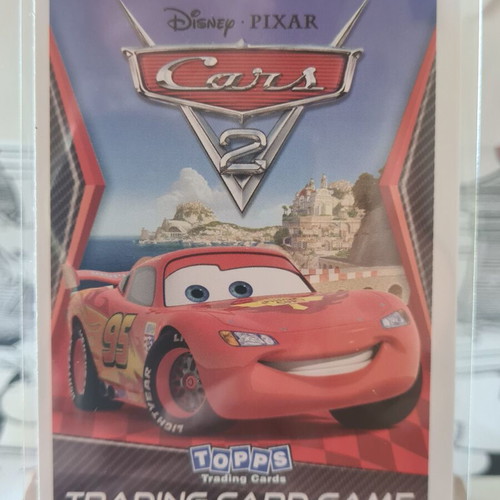Miles Axlerod Topps card new from Cars 2 movie