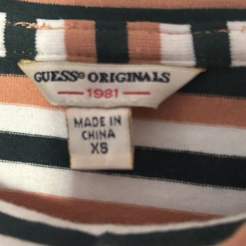 Guess original crop top, multicolored