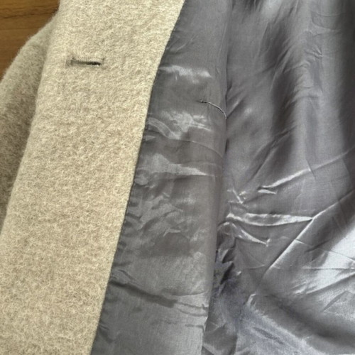 Zara beige teddy coat girl like new, wool blend