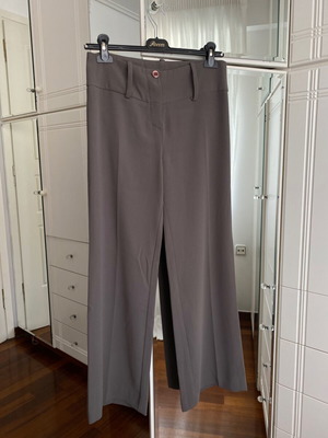 Pants like new, light gray-purple, sizes S and M