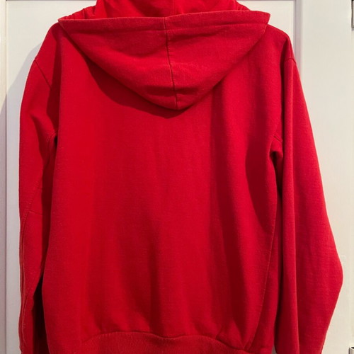 Bodymove red hoodie with knitted collar S used
